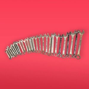 Bundle Wrench Set 27 Piece Assorted Sizes Assorted Brands